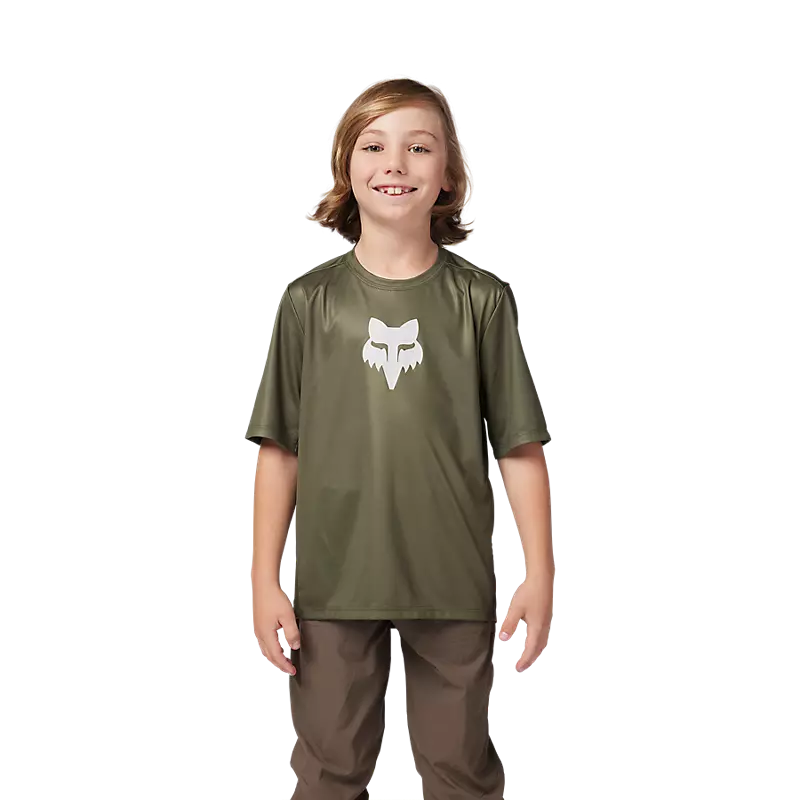 Fox Youth Ranger SS Jersey - Olive Green SS24