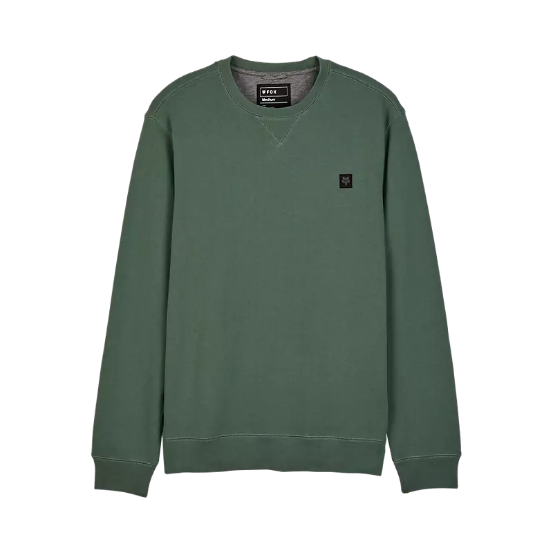 Fox Level Up Fleece Crew - Hunter Green - SS24