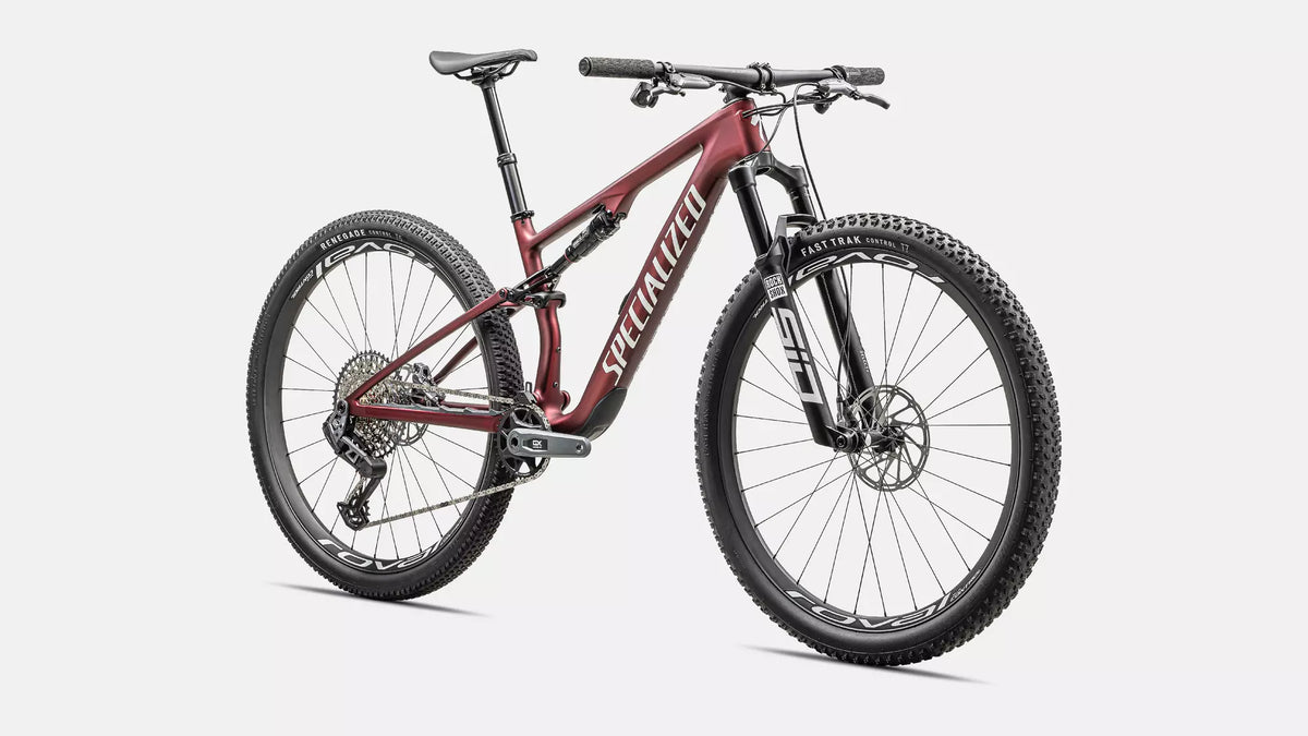 Specialized Epic 8 Expert - Satin / Redsky White