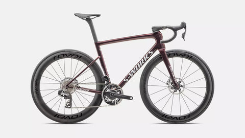 Specialized S-Works Tarmac SL8 - Gloss Solidity/Red To Black Pearl/Metallic White Silver