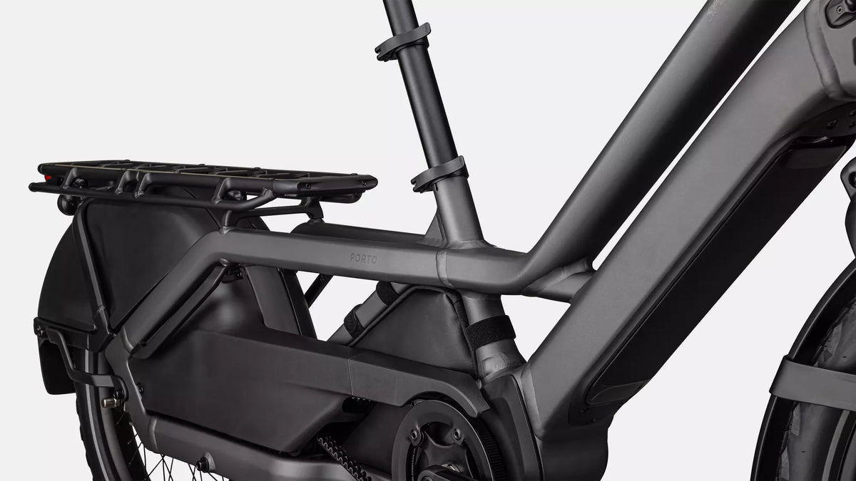 Specialized Turbo Porto Cargo Bike - Smoke/Black