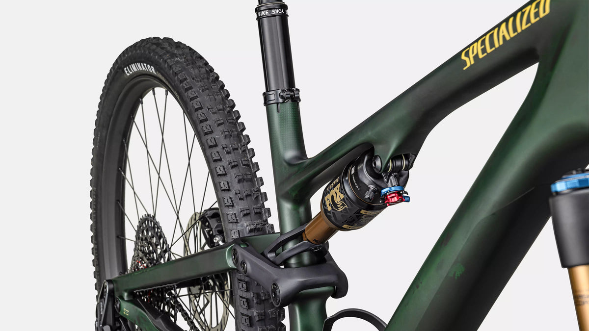 Specialized Stumpjumper Pro Carbon 15 - Satin Green Tint / Gunmetal