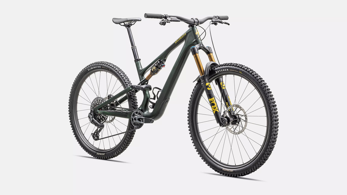 Specialized Stumpjumper Pro Carbon 15 - Satin Green Tint / Gunmetal