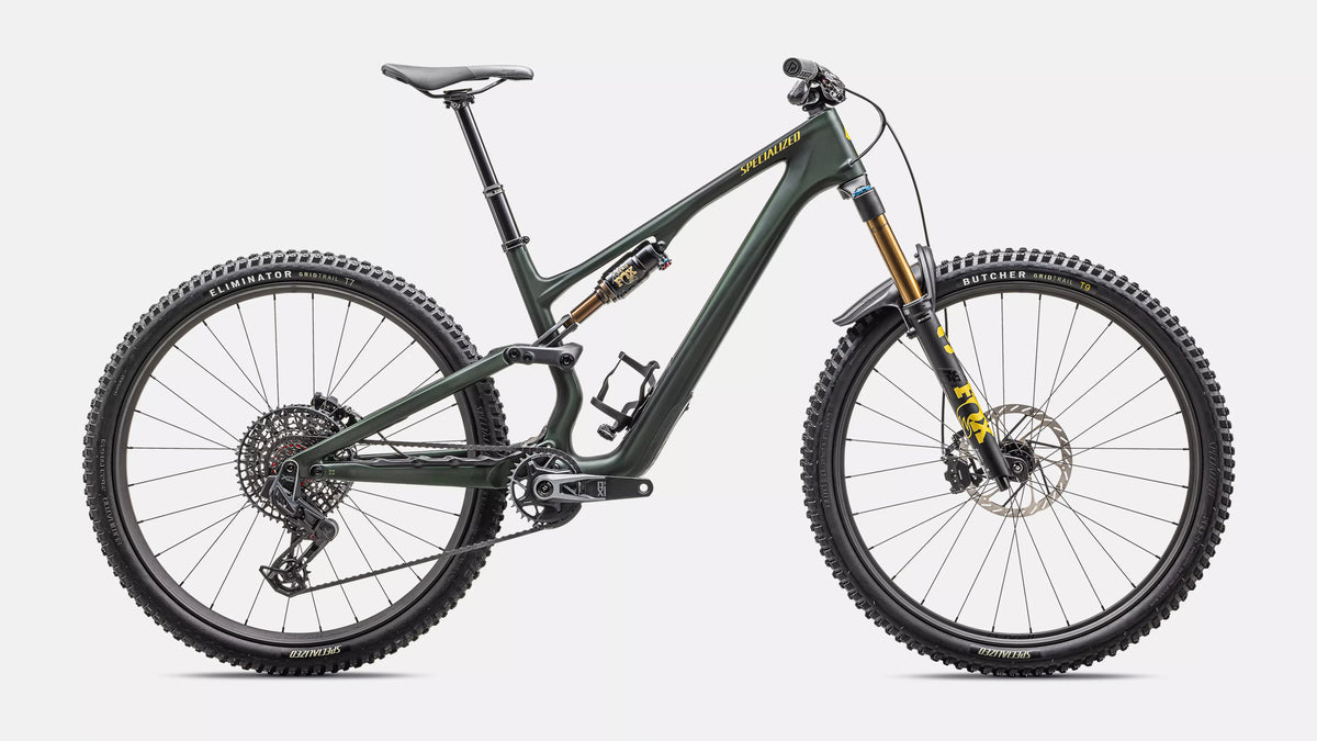 Specialized Stumpjumper Pro Carbon 15 - Satin Green Tint / Gunmetal