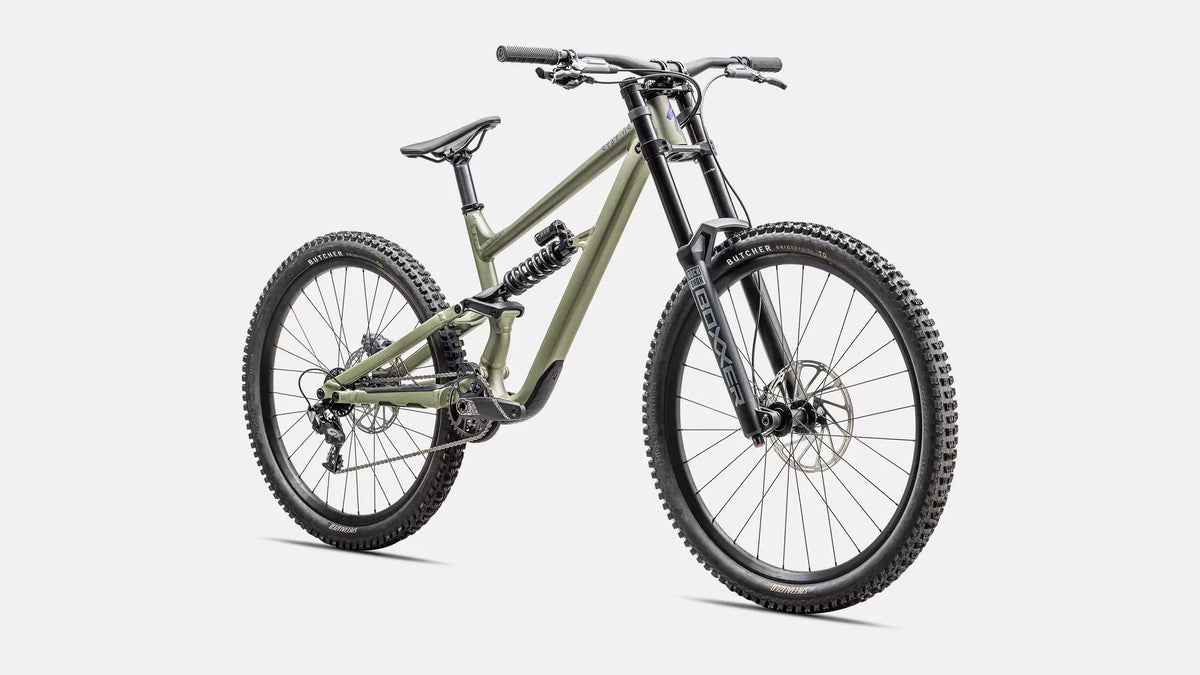 Specialized Status 2 170 DH - Satin Metallic Spruce / Purple Haze