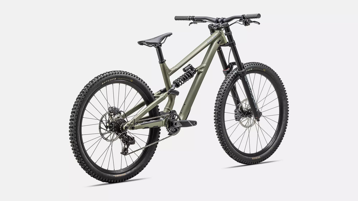 Specialized Status 2 170 DH - Satin Metallic Spruce / Purple Haze