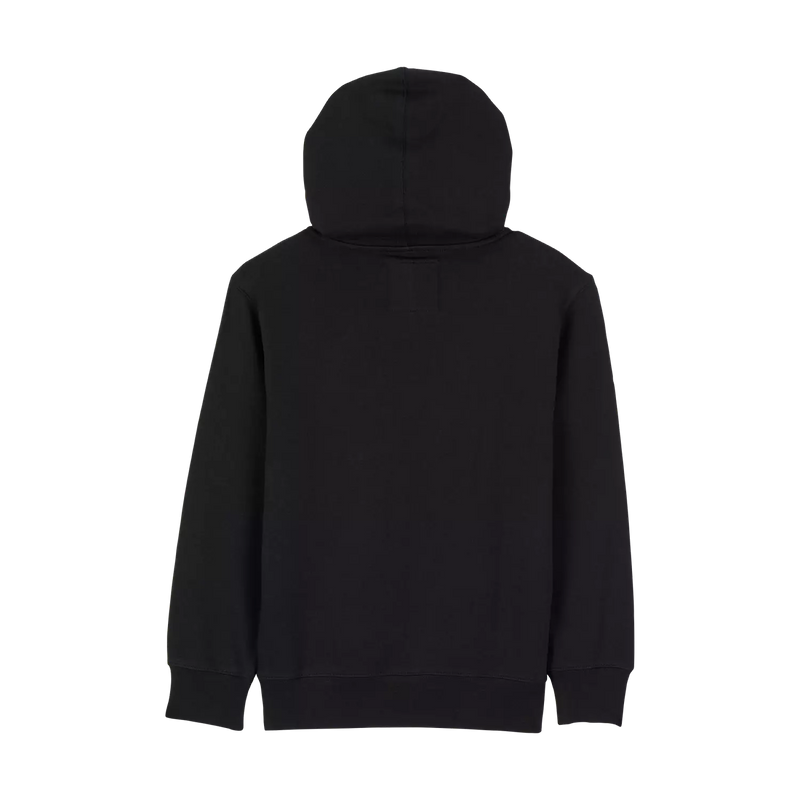 Fox Youth Scans Fleece Pullover Hoodie - Black SS24