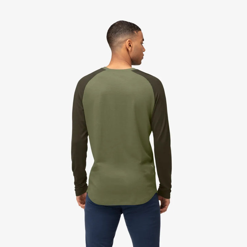 Norrona Femund PureUll Long Sleeve Base Layer - Loden Green