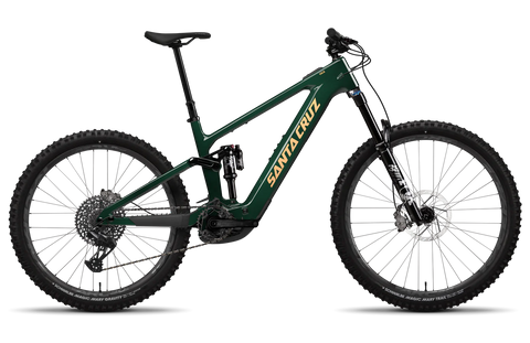 Santa Cruz Vala Electric Bike - S Build - Midnight Green